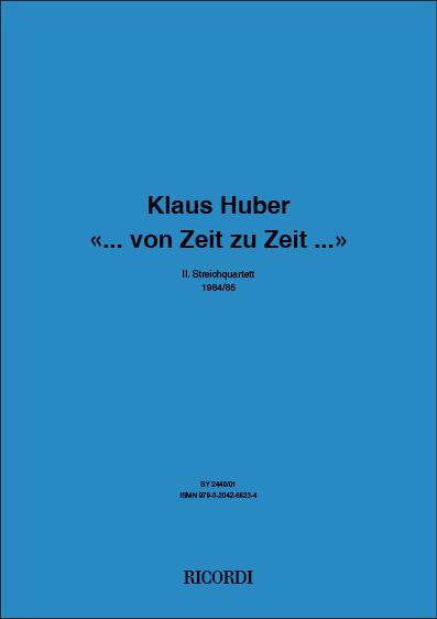 «... von Zeit zu Zeit ...»